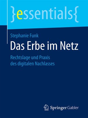 cover image of Das Erbe im Netz